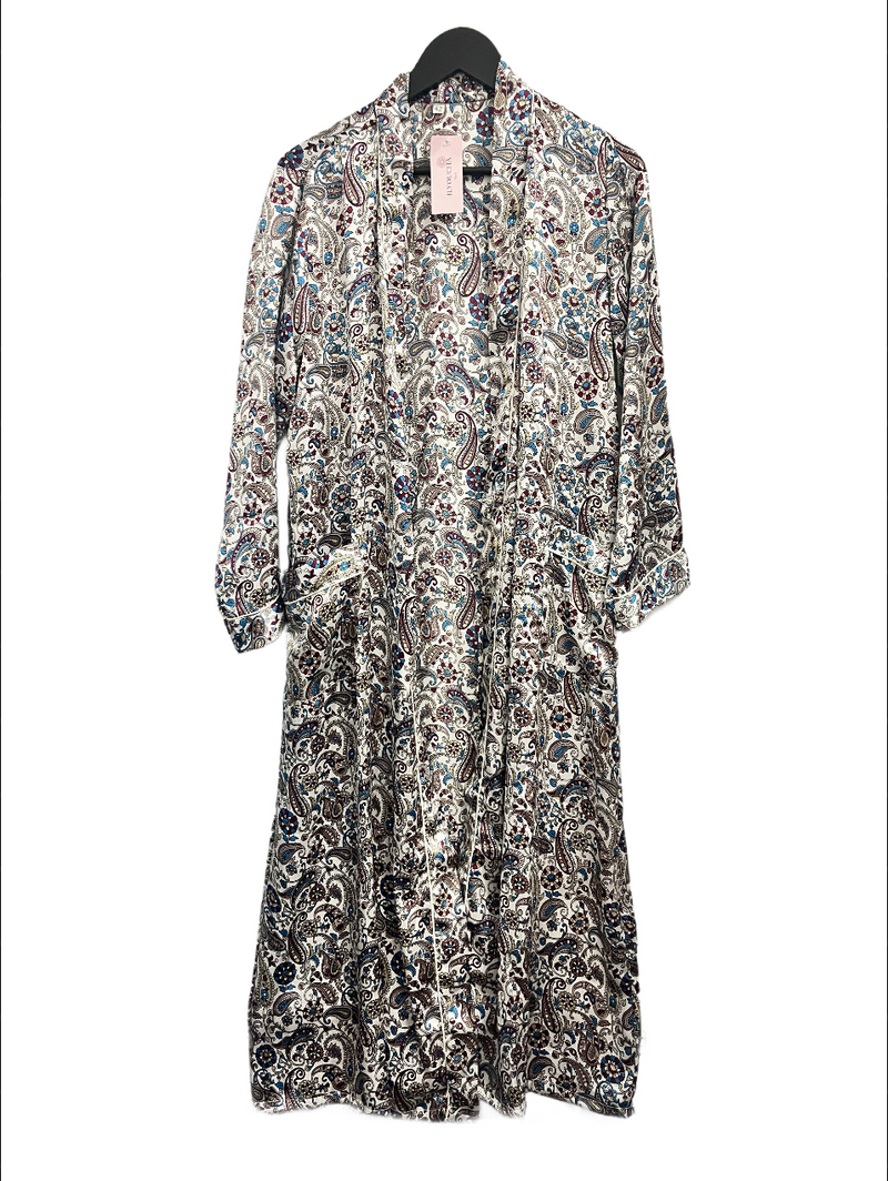 Kimono en satin de soie - AVA