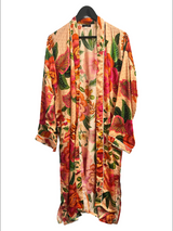 Kimono en satin de soie - MIJA