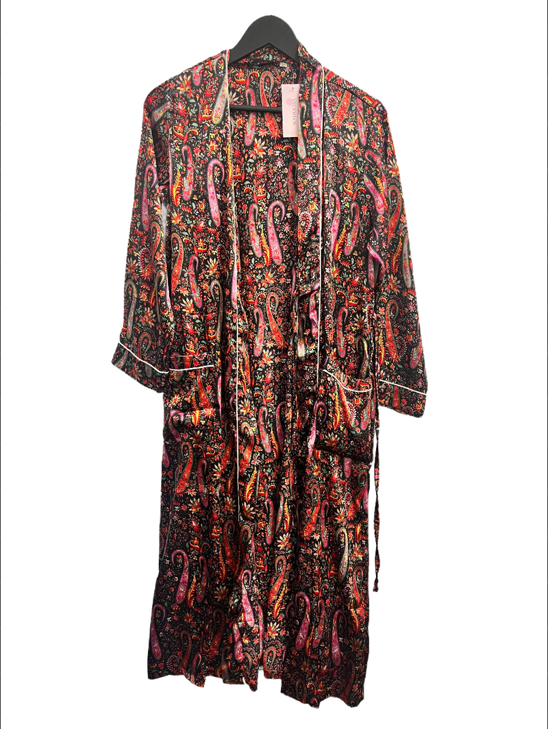 Kimono en satin de soie - LIBREVILLE