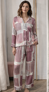 Pyjama en satin de soie - ANNA