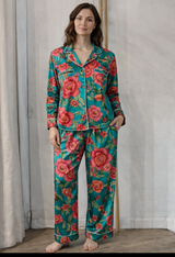 Pyjama en satin de soie - ADELA