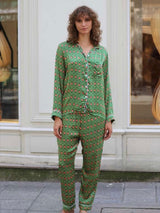 Pyjama en satin de soie - AERIS