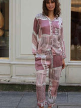 Pyjama en satin de soie - ANNA