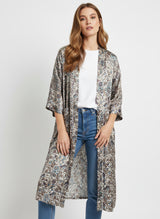 Kimono en satin de soie - AVA