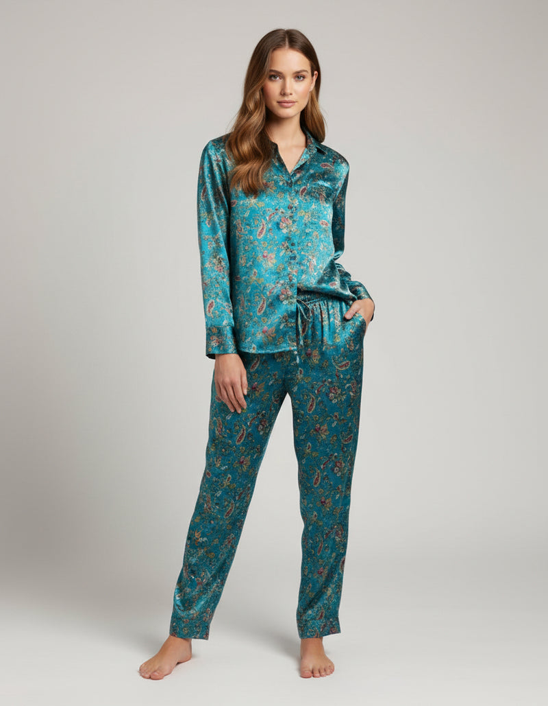 Pyjama en satin de soie - SIRA