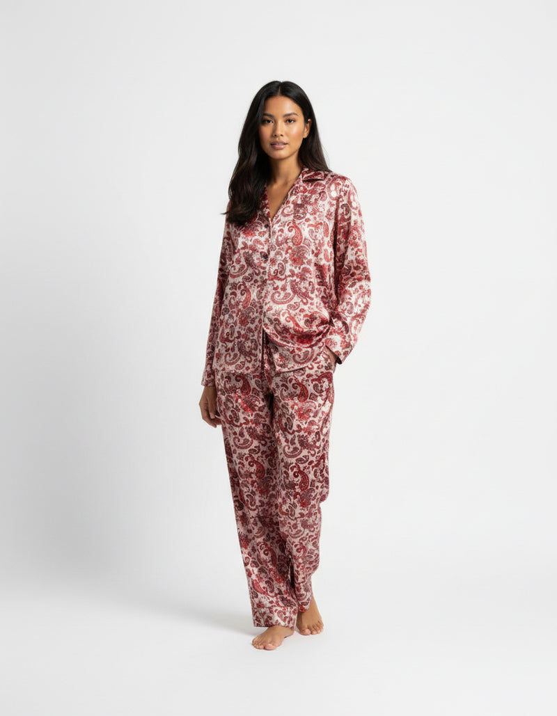 Pyjama en satin de soie - VENISE