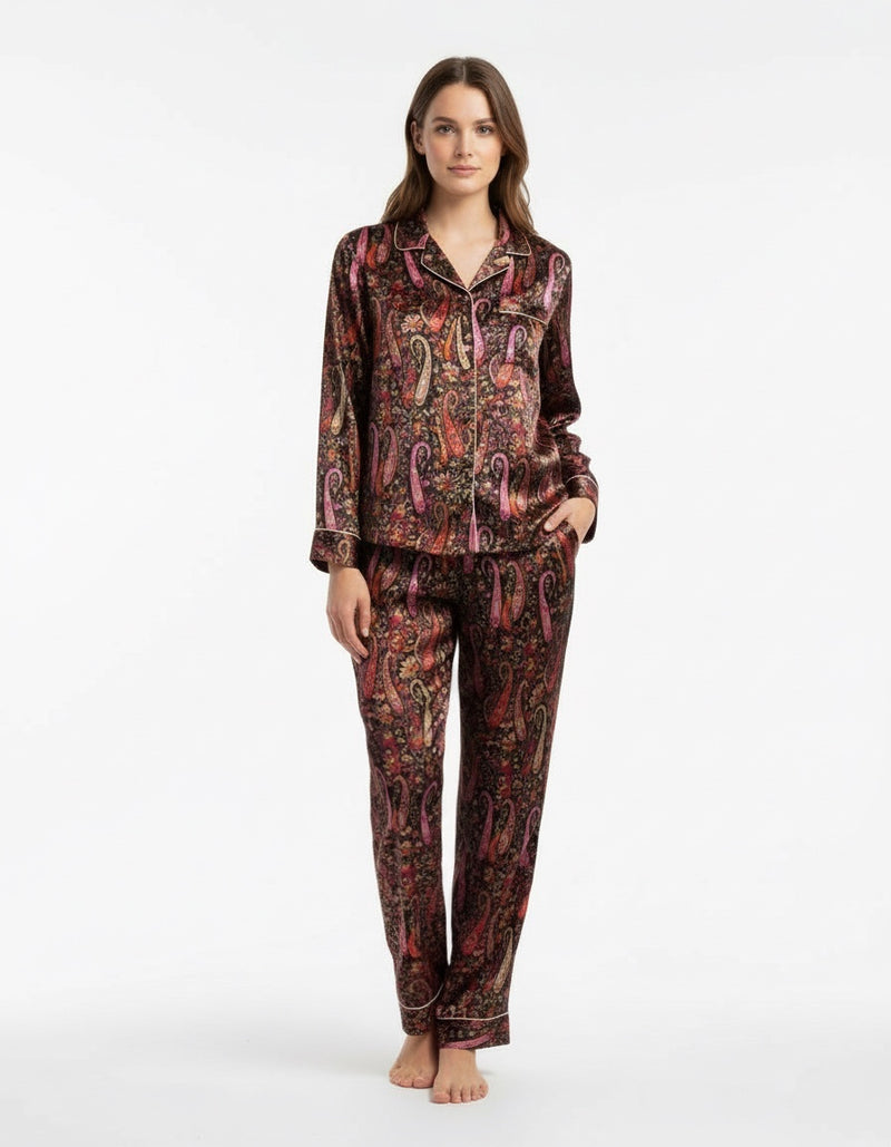 Pyjama en satin de soie - LIBREVILLE